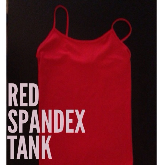 Red stretchy tank!