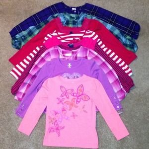 **Reserved** Set of 8 long sleeved (toddler)