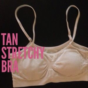 Nude stretchy bra!