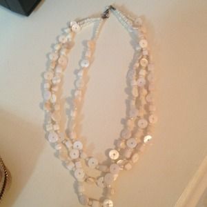 Shell beaded necklace