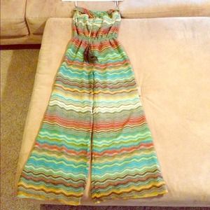 Tube pant suit!!! Size M