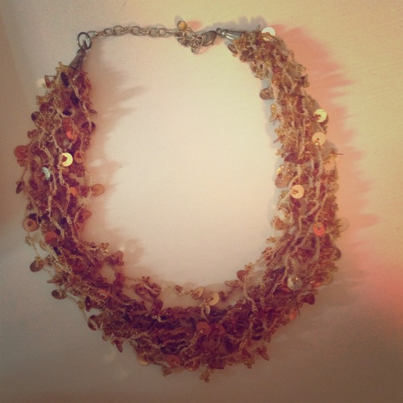 no brand  Jewelry - Multi layer statement necklace