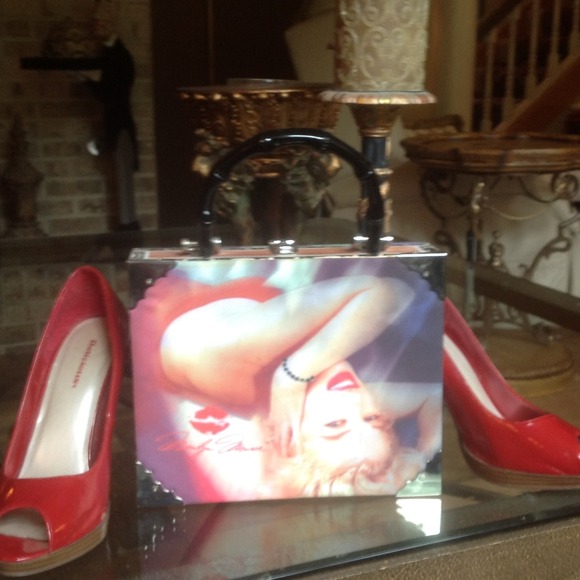 Cigar box purse Marilyn Monroe purse...