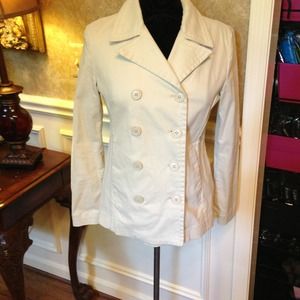 Khaki double breasted jacket Khaki double breasted jacket
