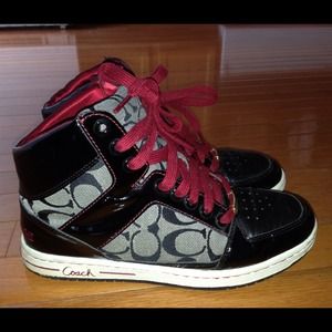 Coach Norra High Top Sneakers size 8