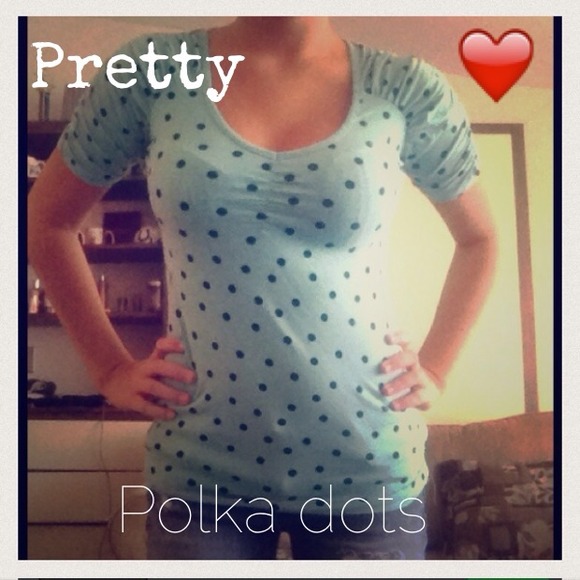 Polka dotted shirt