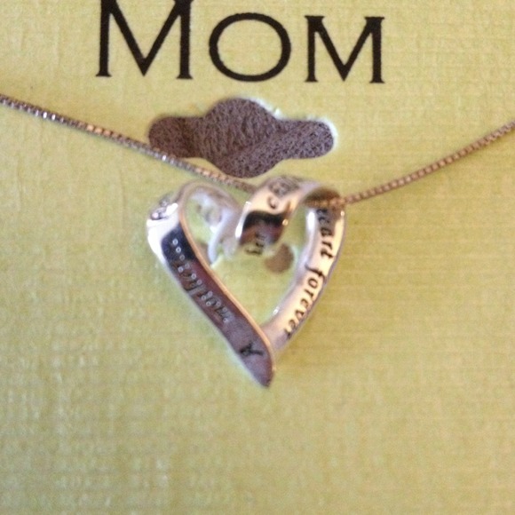 Mother heart necklace