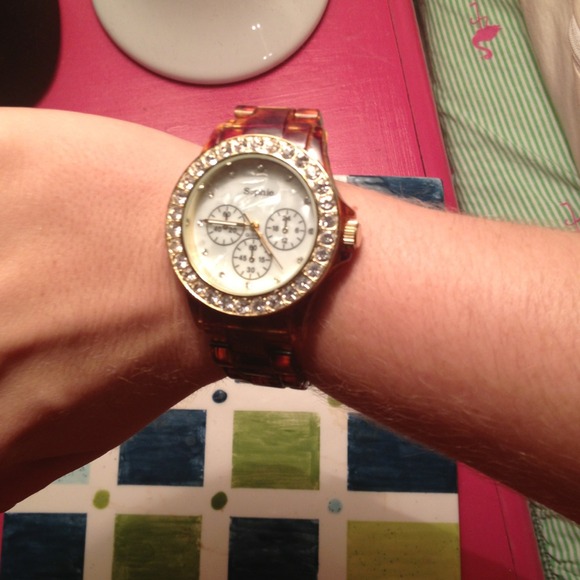 🚫🚫🚫🚫 SOLD Turtle shell watch - Picture 2 of 3