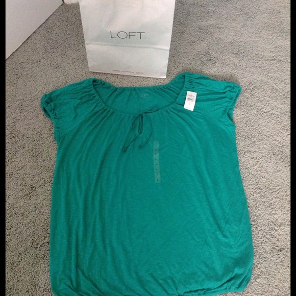 Loft Green Top SOLD