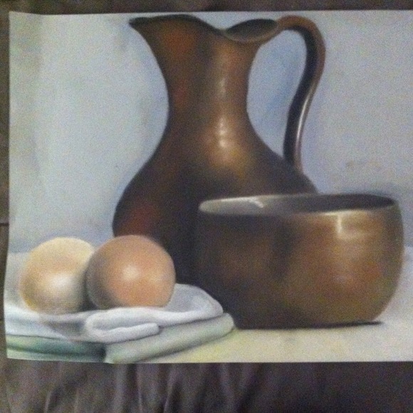 Eggs and bowl