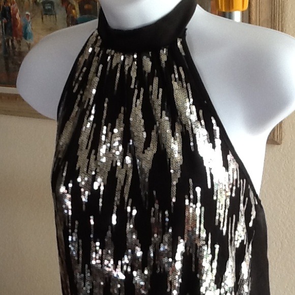 ❌SOLD (offline)❌Sparkly Halter Top