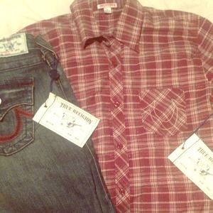 True Religion Jeans/Top Brand New!