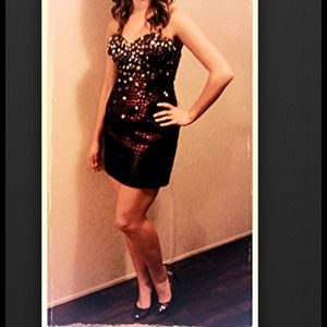 Purple Homecoming Dress