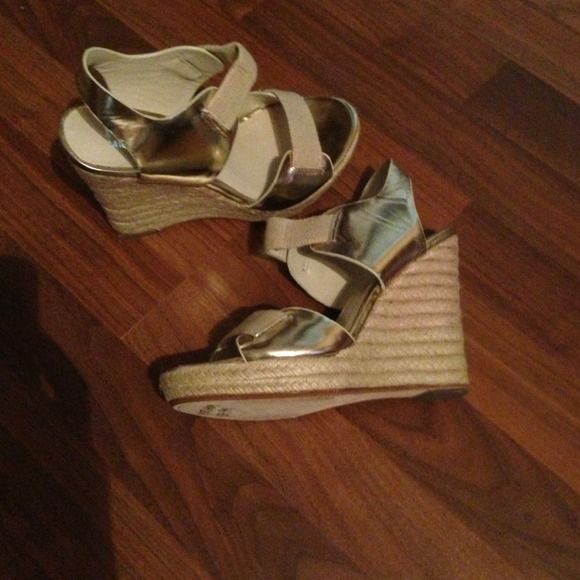 Sold.   Michael kors wedges very cute!! Size 6.5