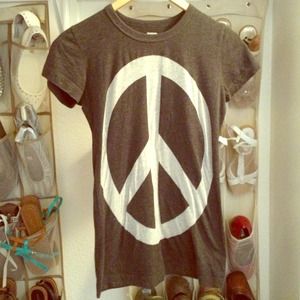 Urban Outfitters Peace Tee