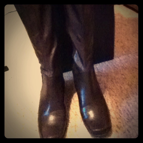 Brown boots
