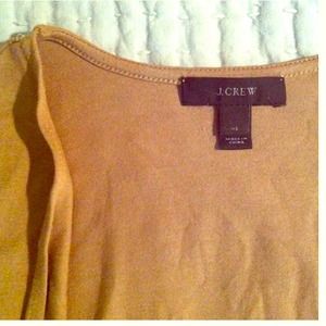 ⬇JCREW camel draped cardigan