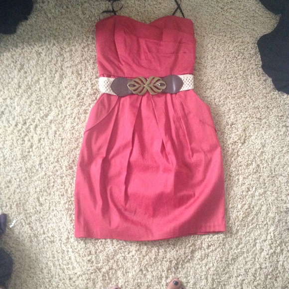 Red dress
