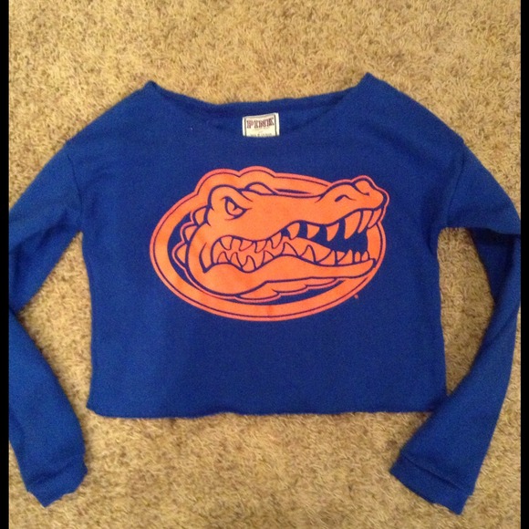 SOLD VS PINK Gators cropped sweatshirt small