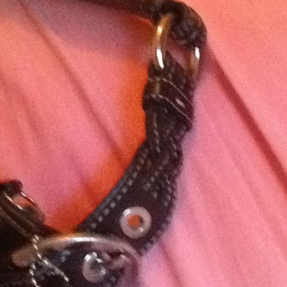 **Reduced**Coach Canvas Leather Shoulder Bag - Picture 2 of 2