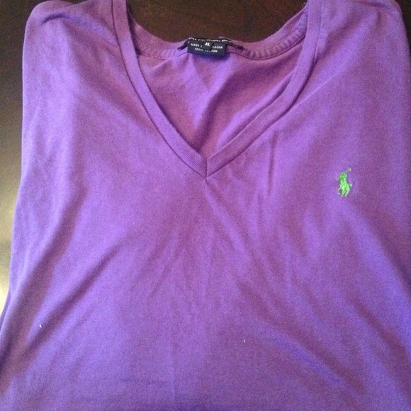 Polo Ralph Lauren Tops - Long sleeved polo t shirt