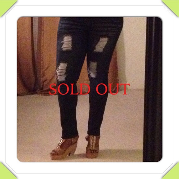 BE Girl Embellished Distress Plus Size Jeans