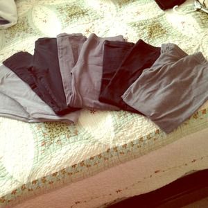A bundle of 5 tights!