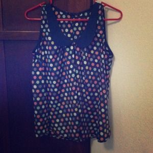 Polka dot Maude tank