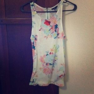 Super cute flower tank