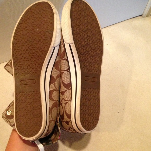 High top fold down coach sneakers - Picture 3 of 4