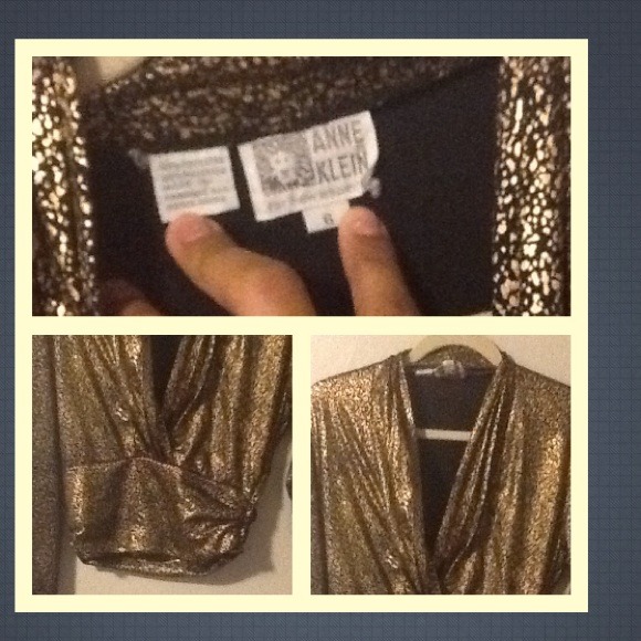 ⚡🌞vintage back with gold splash dress shirt 🌞⚡