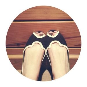 Spring Peep-toe Flats !!