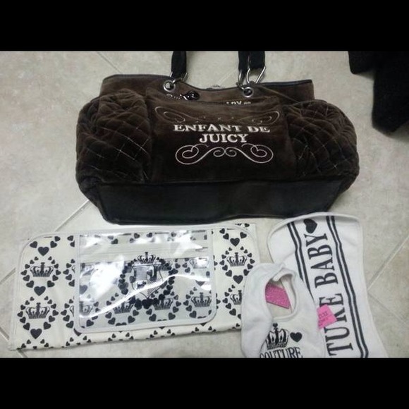 Juicy couture diaper bag