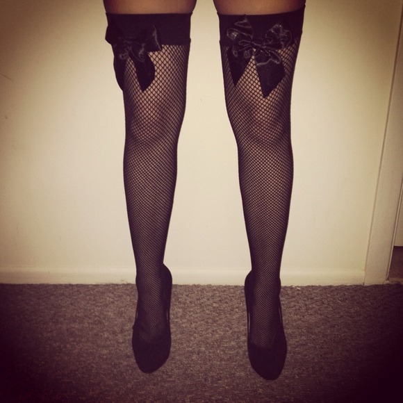 Sexy cotton fish nets;)