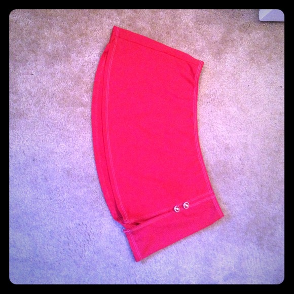 Red skirt cover up