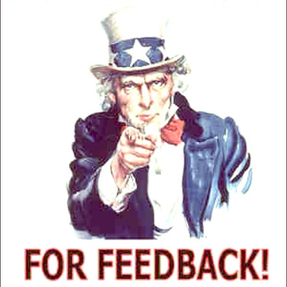 Leave feedback here please😘