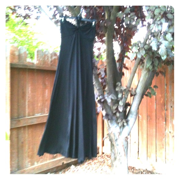 SOLD American Rag Black Maxi Dress