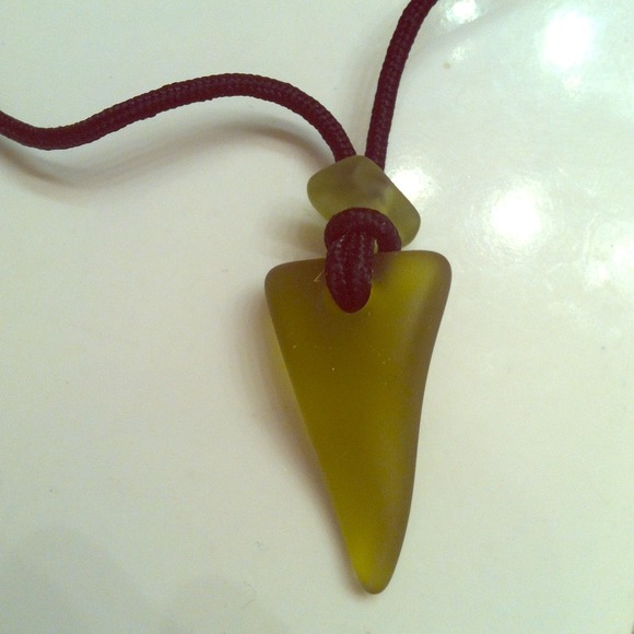 Sea glass necklace