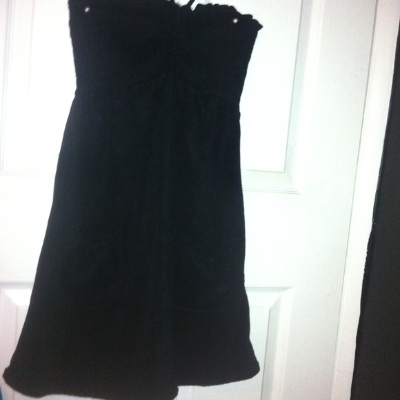 Black beachy dress