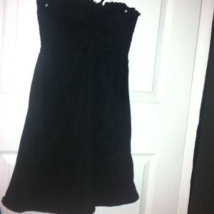 Black beachy dress