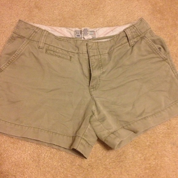 Olive old navy shorts