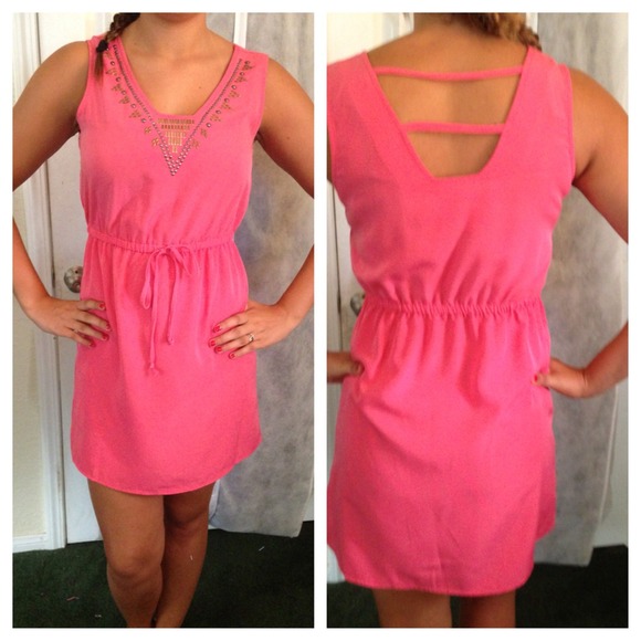 Coral Dress from Nordstrom