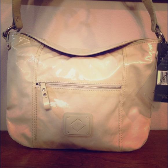 New Donald J Pliner Nude Hobo Bag