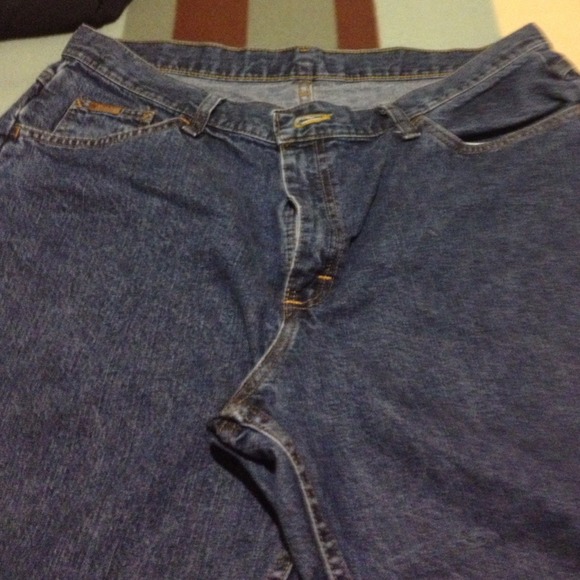 Blue jean Capri style