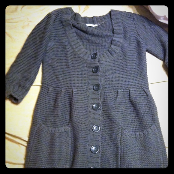 Grey Urban sweater dress