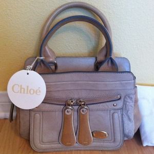 Authentic Chloe bay bag