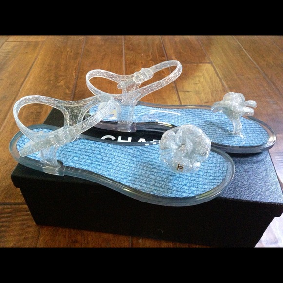 Authentic Chanel thong sandal