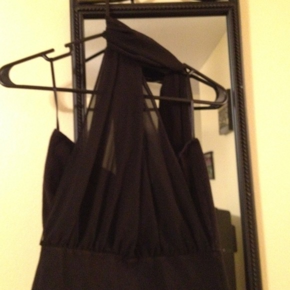 Strapless shirt with attached wrap around scarf