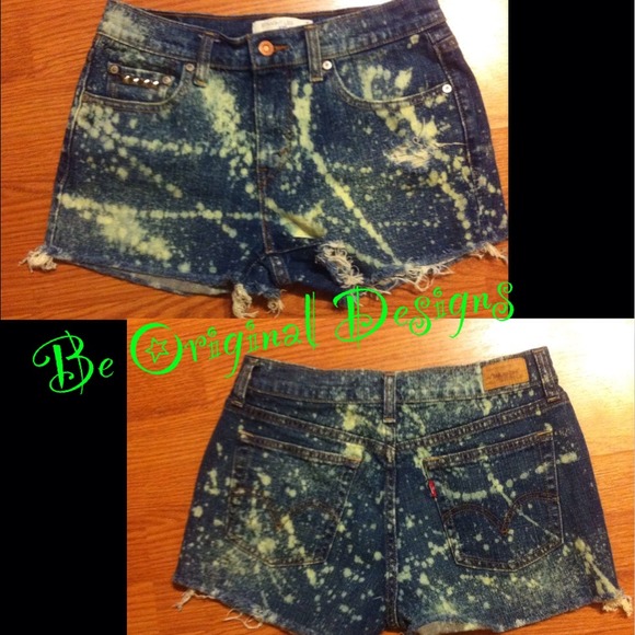 Bleached shorts - Picture 1 of 1