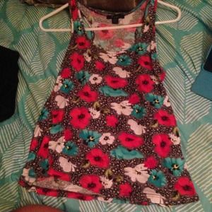 Floral printed tank